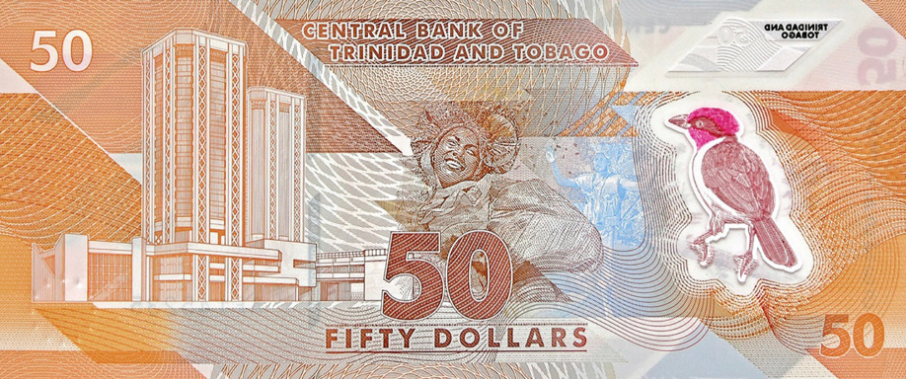 PN64 Trinidad & Tobago 50 Dollars Year 2020